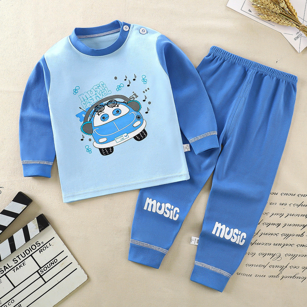 Children's Pure Cotton Pajamas