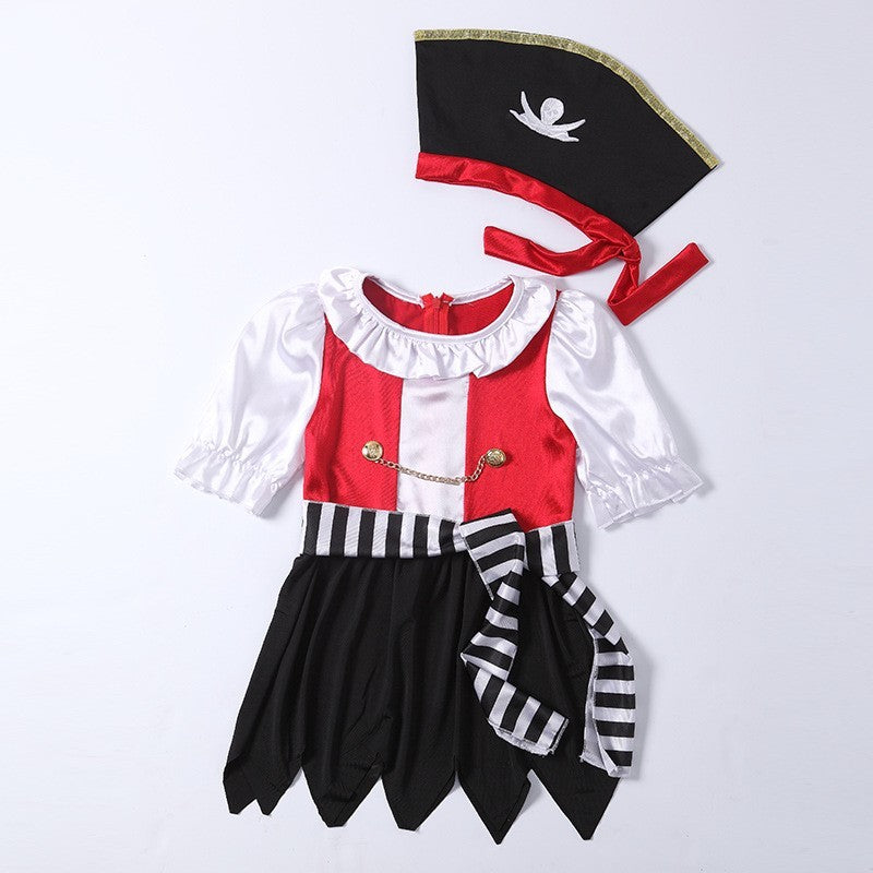 Halloween Girls' Pirate Costume