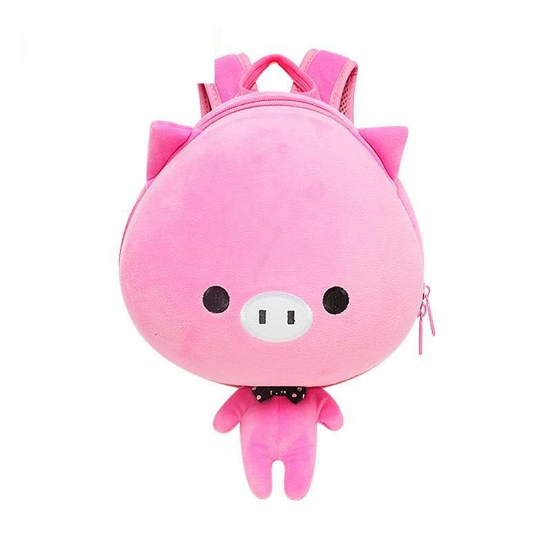 Anti-lost Plush Kindergarten Children's Animal Backpack