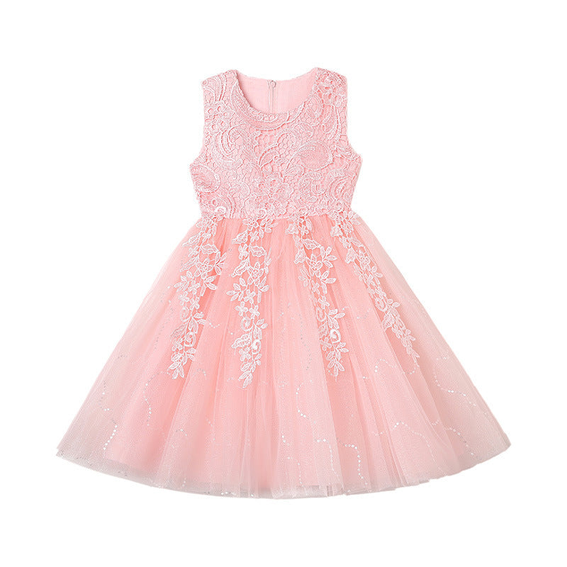 Girls' Formal Dress, Fashionable Party Princess Dress, Multiple Colors To Choose From