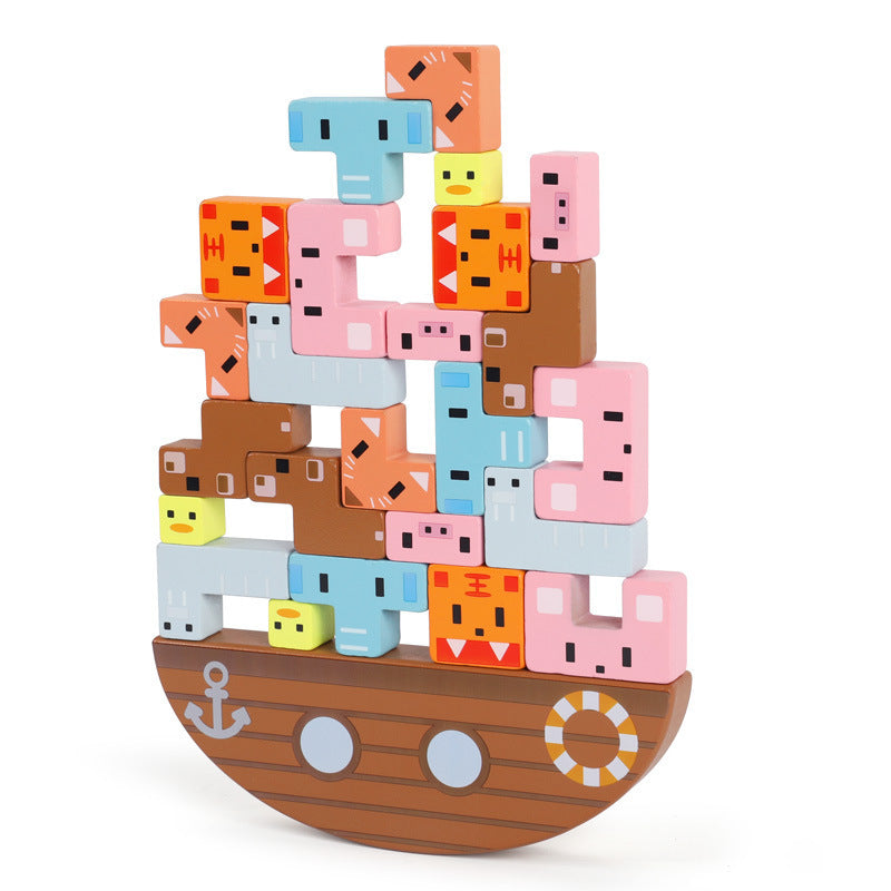 Fashion Wooden Bricks Pro, Educational Toy