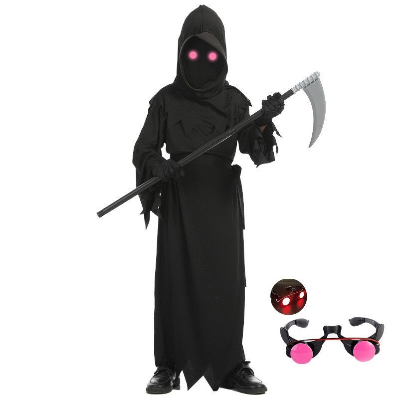 Red Eye Grim Reaper Halloween Costume