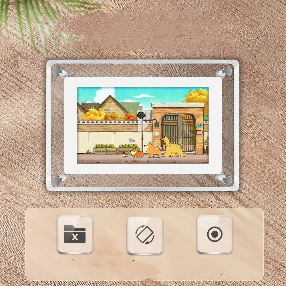 5-inch Acrylic Digital Photo Frame Decoration - Gift For Mom
