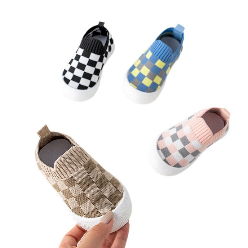 Baby Toddler Shoes Soft-soled Non-slip Breathable Can't Fall Off