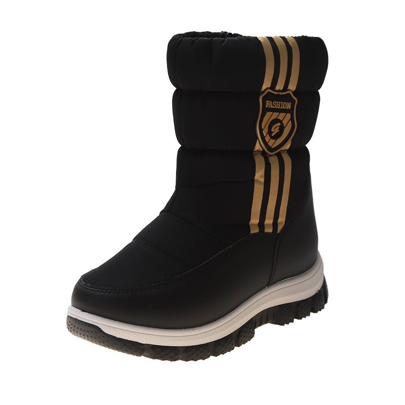 Children's Plus Fleece Warm Cotton Boots