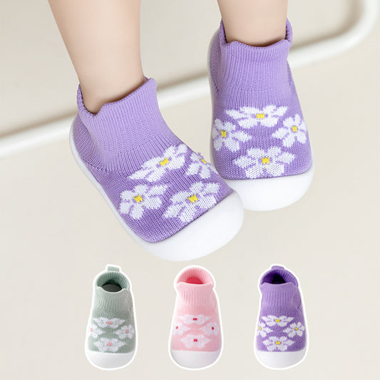 Baby Soft Bottom Non-slip Knit Breathable Toddler Shoes