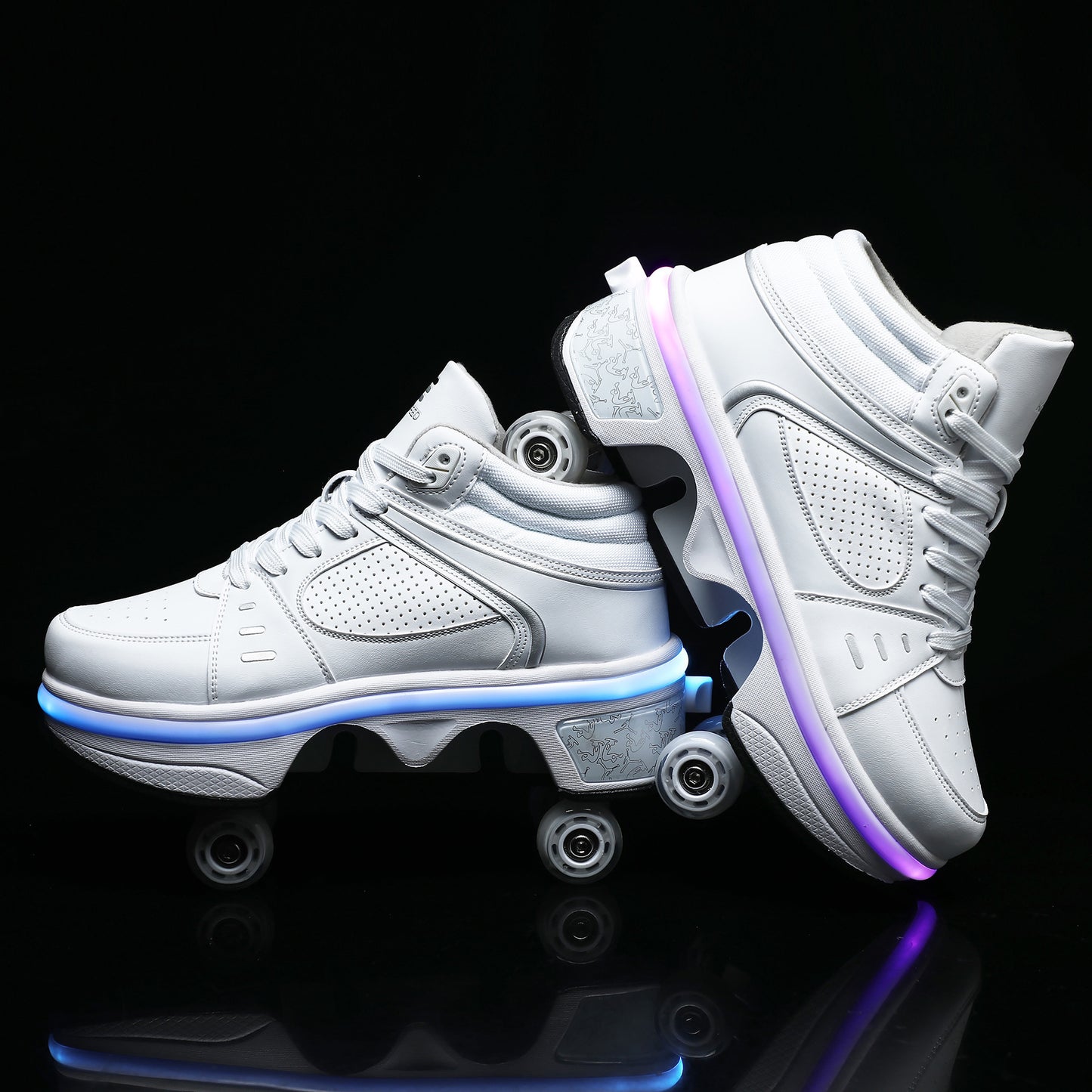 Dual-purpose Roller Skates, Double Row Roller Shoes