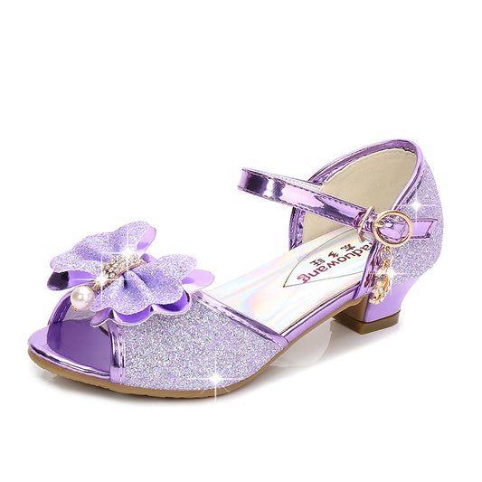 Princess Crystal Girls' High Heel Shoes